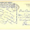 Chrome Postcard. Welcome to New Jersey. Garden State Parkway. 1966, sign. - Image 2