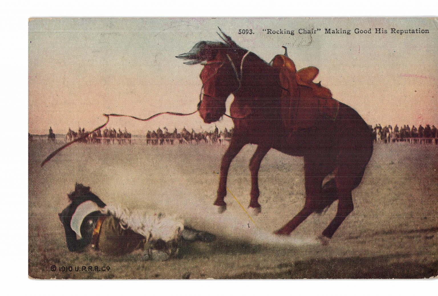 Linen postcard. Montezuma Seminary, 6 miles from Las Vegas, New Mexico