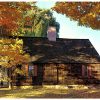 Chrome Postcard. The Wick House, Morristown, New Jersey. Jockey Hollow.