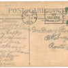 Old postcard.  Merry Christmas. Poem, Wise men, Camel, Star, palm trees, 1923. - Image 2