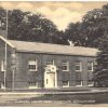 Old postcard.  American Legion Hall, Cochituate, Massachusetts. 1952