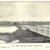 Old postcard.  The New Bridge from Fairhaven, Massachusetts. Undivided back.