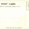 Old postcard.  The New Bridge from Fairhaven, Massachusetts. Undivided back. - Image 2