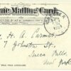 Private Mailing Card.  Dwight Memorial Art Building, Mt Holyoke College, South Hadley, Massachusetts. Undivided back. 1903. - Image 2