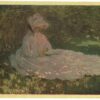 Postcard. Springtime, Claude Monet, French 1840 - 1926, Walters Art Gallery Baltimore, Maryland.