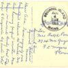 Linen postcard. Spruce Point, Boothbay Harbor, Maine. Boats. 1953. - Image 2