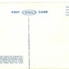 Postcard. Matanuska Valley, Alaska. Northwest Orient Airlines.  House, flowers. - Image 2