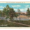 Linen postcard. Tri-County Sanitorium, near Ashland, Wisconsin.