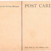 Real Photo postcard. The Gipsy's Warning.  Poem, man, woman. - Image 2