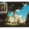 Chrome Postcard.  State Capitol, Pierre, South Dakota.  Governor Richard F Kneip.