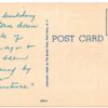 Linen postcard.  View of City Hall, Green Bay, Wisconsin. 1957. - Image 2
