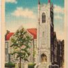 Linen postcard.  First Presbyterian Church, Fairmont, West Virginia. 1947