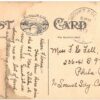 White border postcard. Hawthorne Inn, North Front, Mt Pocono, Pennsylvania. 1917. - Image 2
