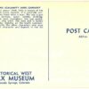 Chrome postcard.  Martha Janes Canarry, Calamity Jane.  Historical West Wax Museum, Colorado Springs, Colorado. - Image 2