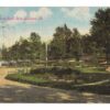 Old postcard.  Scene in Hazle Park, Hazleton, Pennsylvania.  1908.