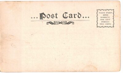 Old postcard.  Nebraska Hall, State University, Lincoln, Nebraska. Undivided back. - Image 2
