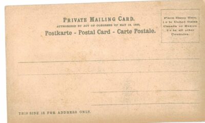 Old postcard.  Curtis Cove, Littlefields Landing, Maine. Boats.  Undivided back. - Image 2