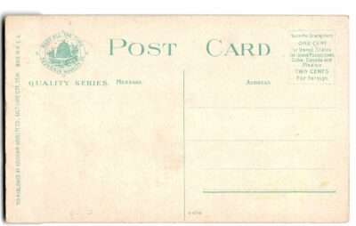 Old postcard.  Birthplace of Maude Adams, Salt Lake City, Utah. - Image 2