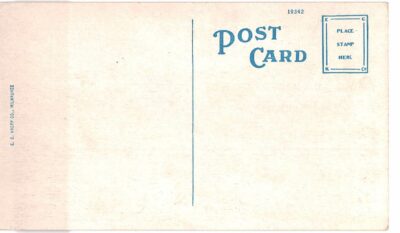 White border postcard. The Citizens Bank, Michigan City, Indiana. - Image 2