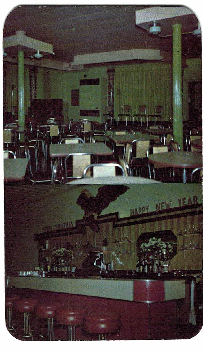 Chrome postcard. Fraternal Order of Eagles, Sunbury, Pennsylvania.