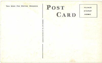White border postcard.  Where the Forefathers Sleep, Ste Genevieve, Missouri. - Image 2