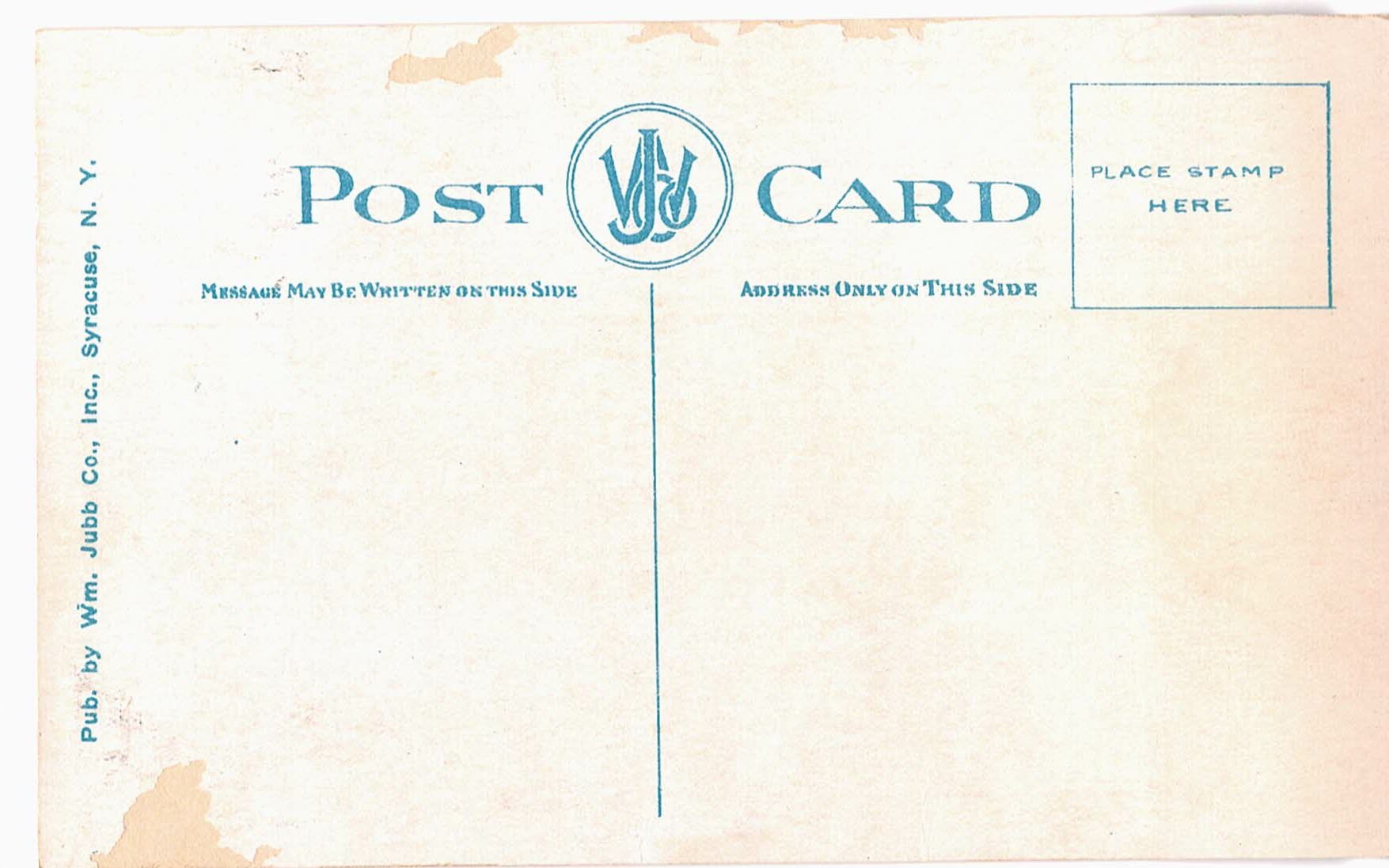 White border postcard. L & W Station, Cortland, New York. Train Station. Horse and carriage. - Image 2