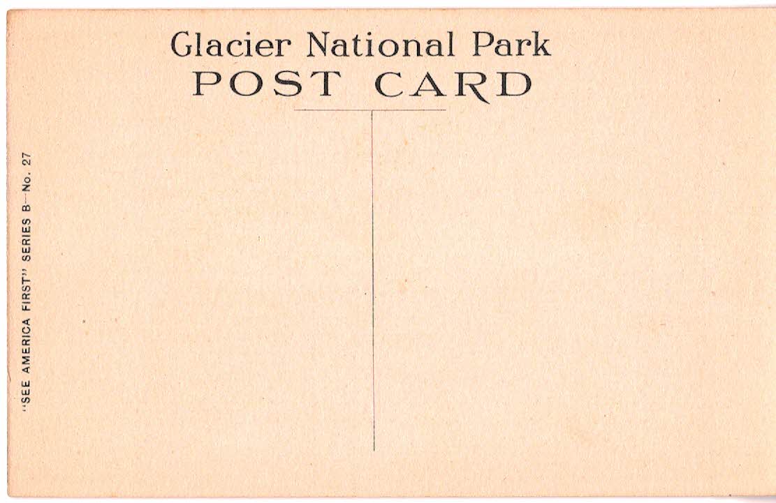 White border postcard. Belton Chalets, Western Gateway to Glacier National Park, Montana. - Image 2