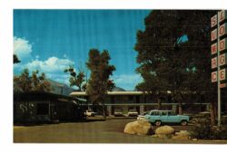 Chrome postcard.  Sumac Lodge, Buena Vista, Colorado.
