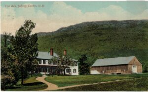 Old postcard. The Ark, Jaffrey Centre, New Hampshire. Historic Inn.