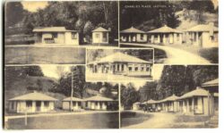 Old postcard.  Charlie's Place, Jackson, New Hampshire.